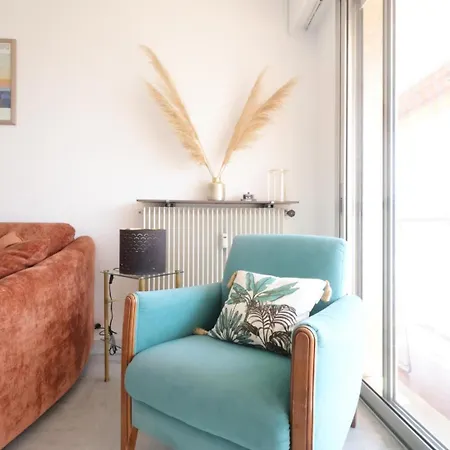Appartement L'eden - 2 Prs Vue - Clim - Parking Antibes